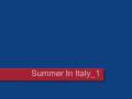 Summer In Italy (Bernato & Janna Nanini)