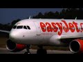 Rodaje Easyjet en LEAS