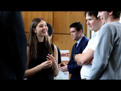 Video thumbnail: Wright State inspires the next generation of business leaders through Ohio Business Week