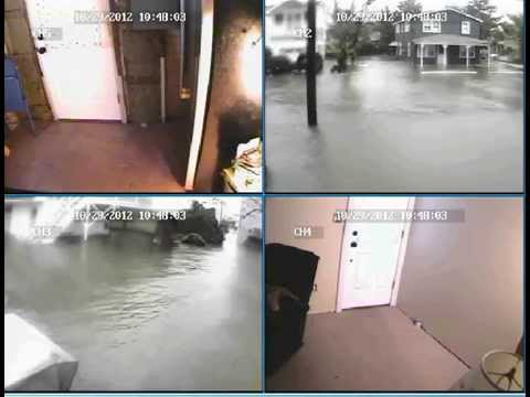 Security Cam View of Sandy from my House on LBI