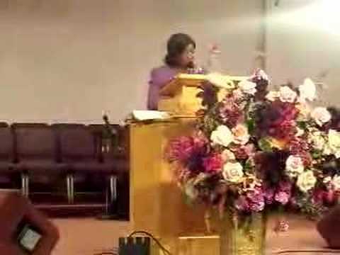 invisbible - Dr. Eulah M. Nelson preaching sunday morning