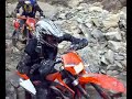Enduro Crossing River Trialera KTM 525 EXC BETA 400RR extreme