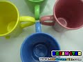 Dream star - Funny face ceramic set of 4 mugs