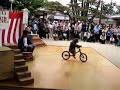 Snow Monkey Riding a Bike
