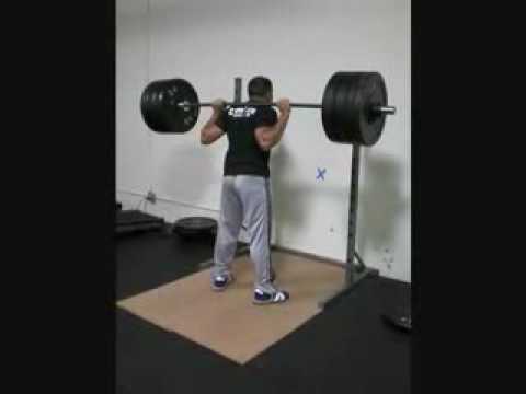 how to perform olympic squat