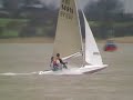 Fireball dinghy action Eskimo Pursuit Race.
