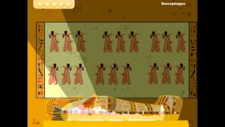 Ancient Egypt Mummification Cartoon