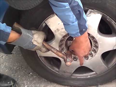how to fasten a lock nut