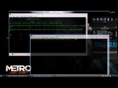 TUTORIAL / BUSCAR EMAILS SCANNER INURLMAIL 1.0