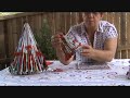 Recycled Magazine Christmas Trees
