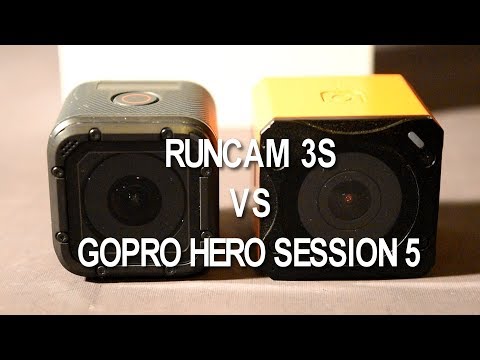 Runcam 3S vs Gopro Hero Session - Test Review confronto ITA