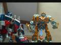 Transformers Stop Motion  Bumblepeeing
