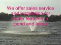 Floating Fountain for Pond Aeration lake airation Floating Fountain for Pond Aeration lake airation