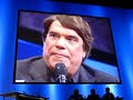 bernard tapie exprime son mental d'entrepreneur lors d'une conf�rence sp�cifique au salon de l'entrepreneur � paris le 04/02/2010.