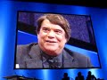 bernard tapie exprime son mental d'entrepreneur lors d'une conf�rence sp�cifique au salon de l'entrepreneur � paris le 04/02/2010.
