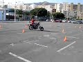 haciendo practicas de moto en el circuito haciendo practicas de moto en el circuito