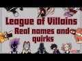 The Best 17 Mha League Of Villains Characters Names