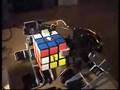 RuBot - Rubik's Cube Soving Robot Prototype