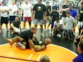 Anderson Silva Demos Leg Over Move
