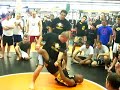 Anderson Silva Demos Leg Over Move