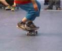 Sander Duson in game of skate contest Sander Duson in game of skate contest