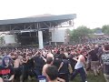 In the Pit at Ozfest with Static - X