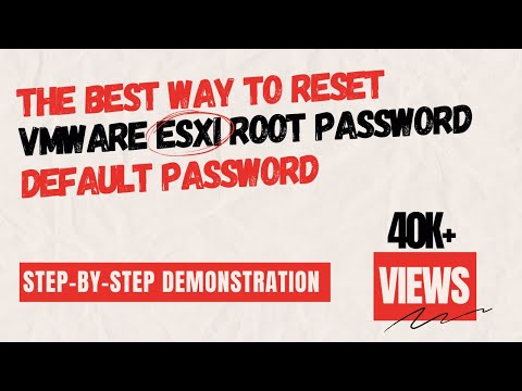 forgot vmware esxi 6.7 password forgot vmware esxi 6.7 password