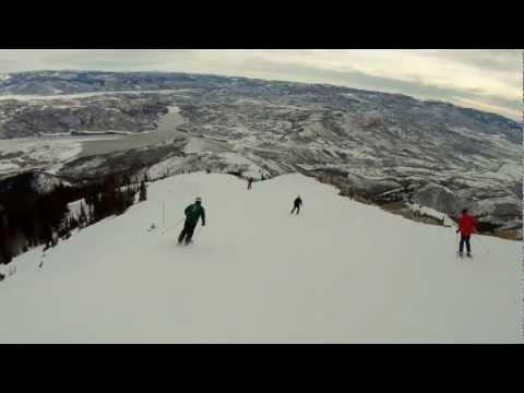 Спуск с вершины Дир-Вэлли