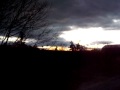 Sundown Maine Clouds