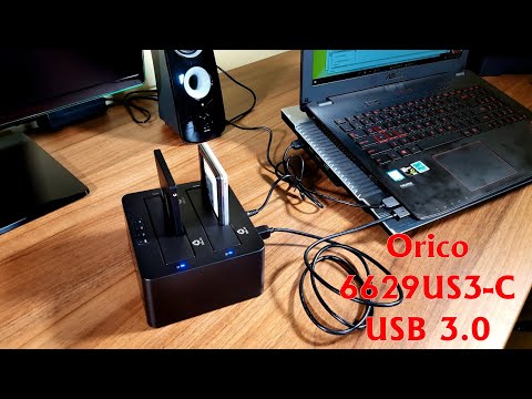Click aici pentru vizualizare Orico 6629US3-C USB 3.0 Dual Bay HDD Docking Station Orico 6629US3-C USB 3.0 Dual Bay HDD Docking Station
