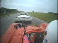 SCCA Spec Racer racing action,some passes,mistakes and a crash... The driver isn't me,fortunately.