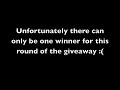Contest winner!