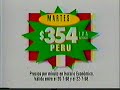 Tanda de comerciales TVN 1998