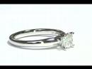 Princess Diamond Solitaire Engagement Ring MDC Diamonds NYC