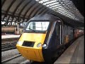 GNER HSTs leave York GNER HSTs leave York