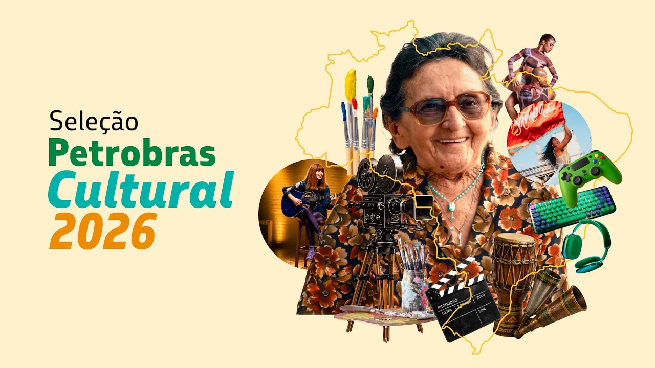 Acompanhe ao vivo o lançamento da nova Seleção Petrobras Cultural 2026​