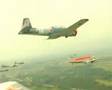 Warbird Formation Flight From Oshkosh