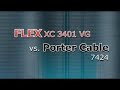 Flex XC 3401 VRG vs. Porter Cable 7424
