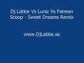 Dj Labbe Vs Luniz Vs Fatman Scoop - Sweet Dreams Remix