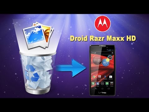 how to recover pictures from droid x