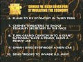 CBS Late Show : Top Ten : GW Bush Ideas to stimulate economy