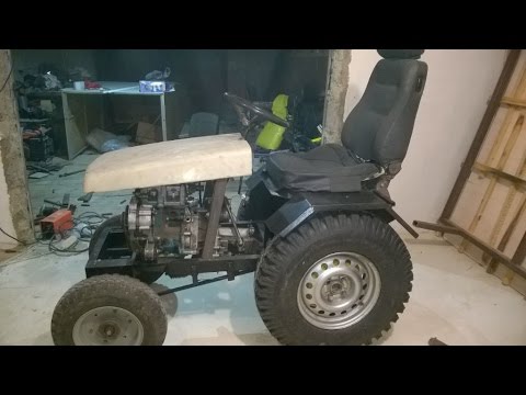 Минитрактор из оки своими руками 67