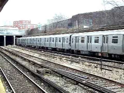 MustangFan424 - This is a video I took of a N Train departing New Utrecht Avenue.