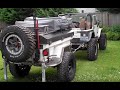 SWAG Off Road Military Expedition Trailer Build