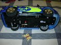 Install extra battery on Auldey Subaru 1:28