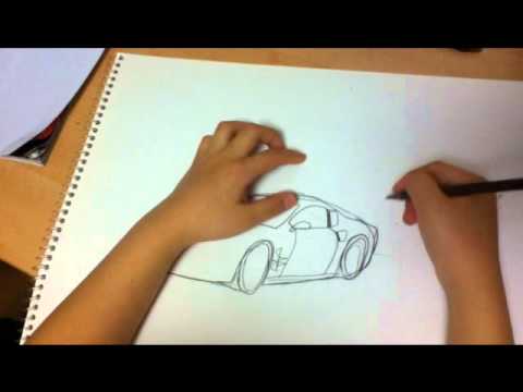 how to draw awesome cars