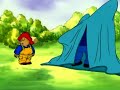 Intro to Cinar's 1997 animated TV series The Adventures of Paddington Bear, made in association with Filmfair, Canal J, ITV, and Teletoon. Based on the stories by Michael Bond. Leaving Darkest Peru to travel to England, Paddingtons arrives in London and meets the Brown family who adopt him. The friendly bear has various adventures both in his new home in England and with the friendly Mr. Gruber around the World. The series lasted fourteen episodes, each containing three stories apiece. Created on October 13, 1958 by Michael Bond, then a camera-man for the British Broadcasting Corporation (BBC), Paddington is today one of the most recognizable faces in children's literary and has appeared in three animated television series and is currently the advertising mascot for Marmite.