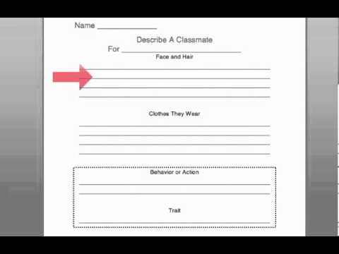 how to write in third person
