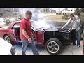 1966 Mustang 302 First Start Open Headers