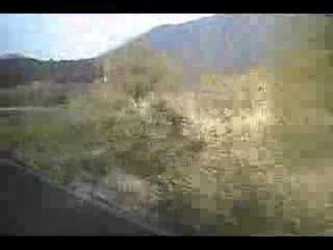 大井川鉄道　車窓風景（駿河徳山~田野口）　